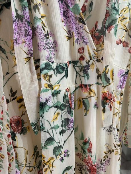 Kvietkované šaty, orsay,xs