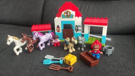 Lego duplo 10868 + 3 kone, 