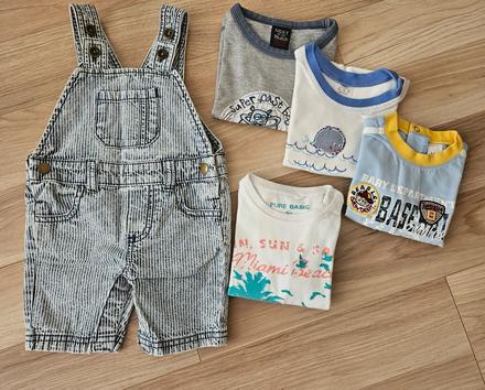 Balík oblečenia na leto veľkosť.74, 68–80