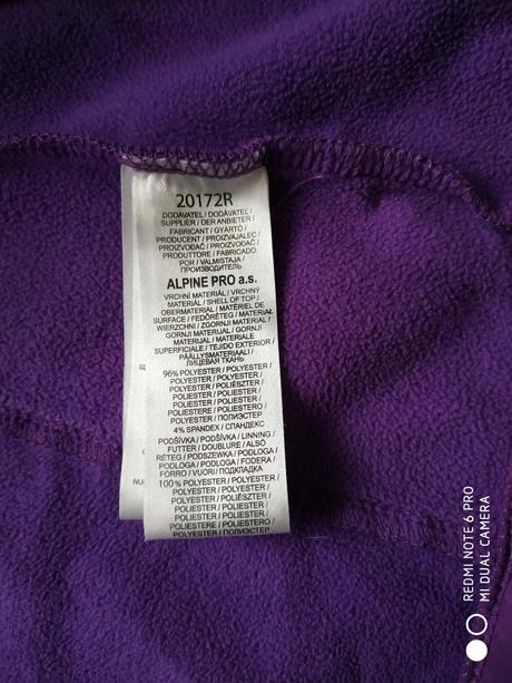 Dámska softfelova bunda, alpine pro,xs