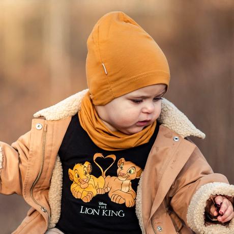 Komplet - jarná čiapka, šál - oh 52-54 cm, 110 - 146