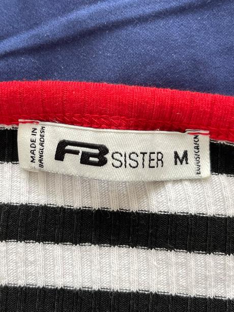 Crop top bez ramienok, new yorker,m