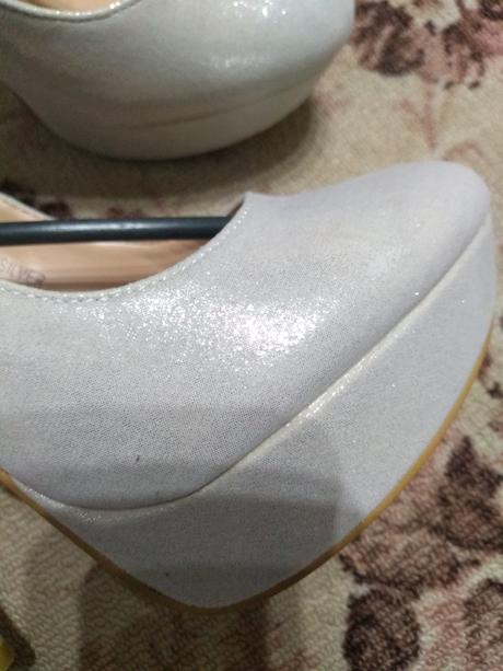 Strieborne lodičky 36, 36