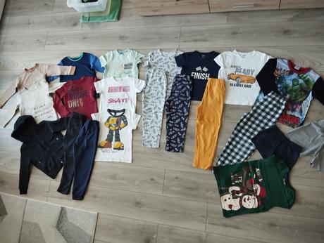 Balík oblečenia, 104–116