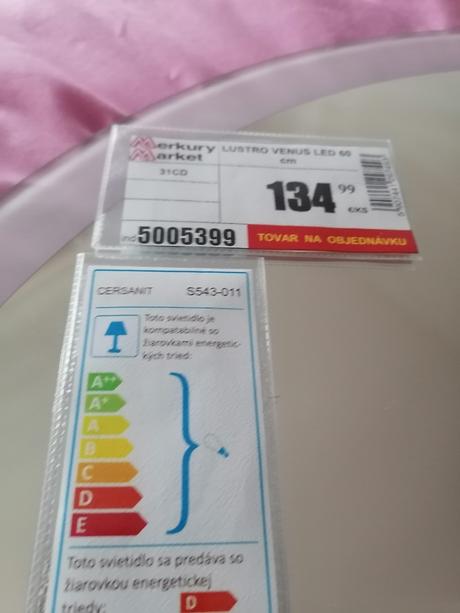 Zrkadlo do kúpeľne s led, 