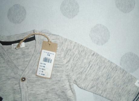 Sveter na 6 až 9 mesiacov, newbie,74 / 80 / 86