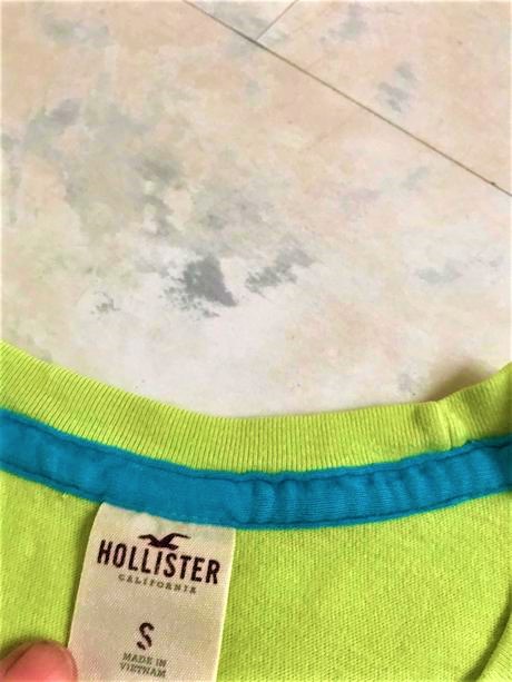 Bavlnené tričko, hollister,l