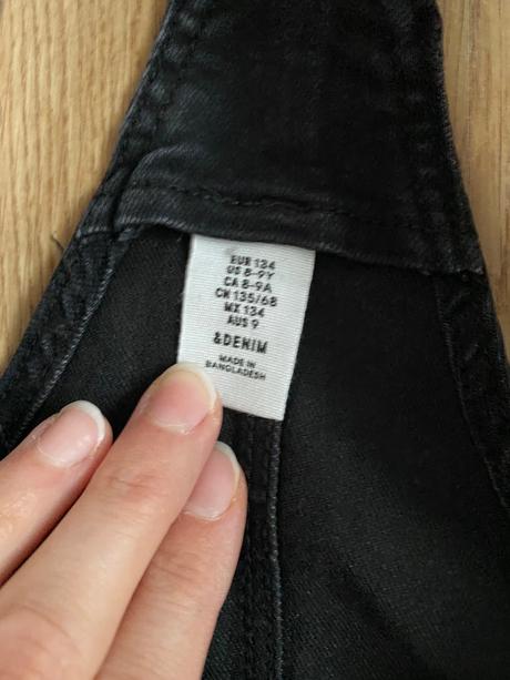 Saty s mačičkou, h&m,134