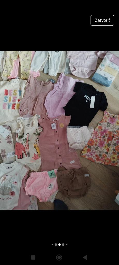 Balík oblečenia 74, 68–80