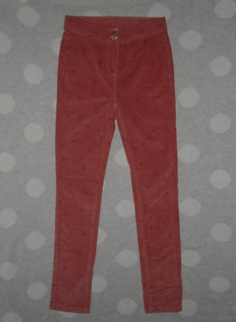 Menčestrové nohavice na 8 rokov, 128