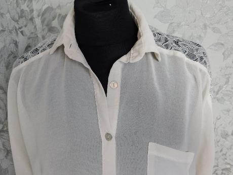 Pekna bluzka s roll-up rukavmi, new look,34