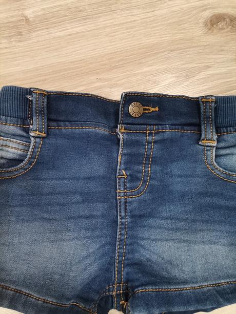 Dievčenské riflove kratase, f&f,86