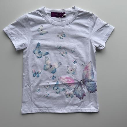 Dievčenské tričko papilio biela, 122 / 128 / 134 / 140 / 146