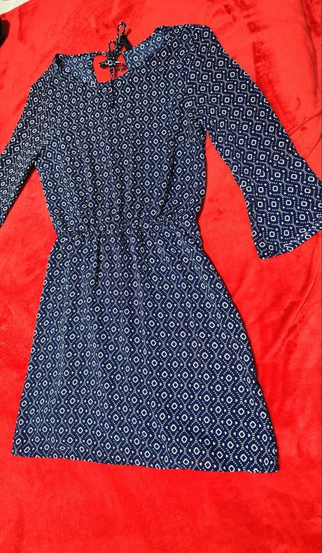 Šaty h&m tmavomodré, h&m,xs