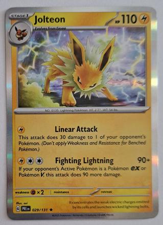 Pokémon karty "prismatic evolutions" (4), 