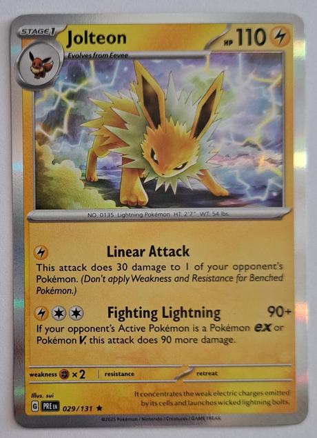 Pokémon karty "prismatic evolutions" (4), 