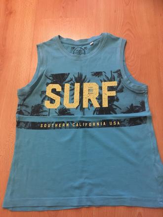 Modré tielko 122/128, f&f,122