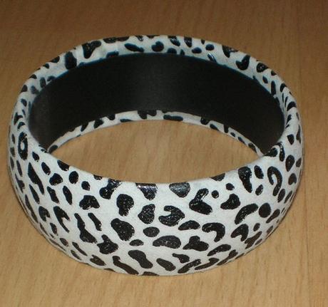 Gepardí hrubší elegantný náramok,