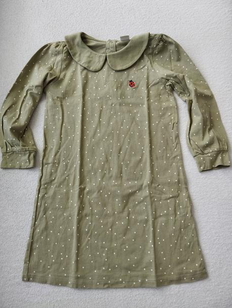 Khaki šaty, tchibo,110