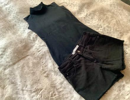 Riflové kratasy, denim co,38