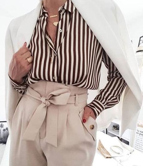 Dámske beige/ bežové nohavice h&m, h&m,34 / xs