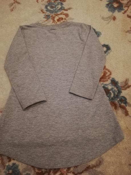 Predľžené tričko/tunika by-gri, 110