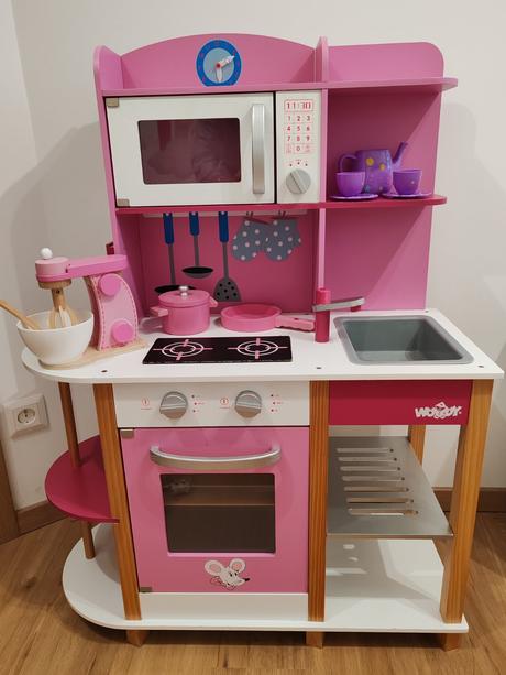 Detska drevena kuchynka woody, 