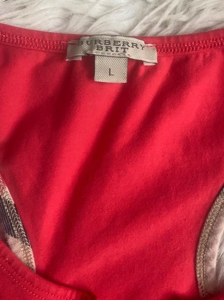 Burberry brit top m/l, burberry,l