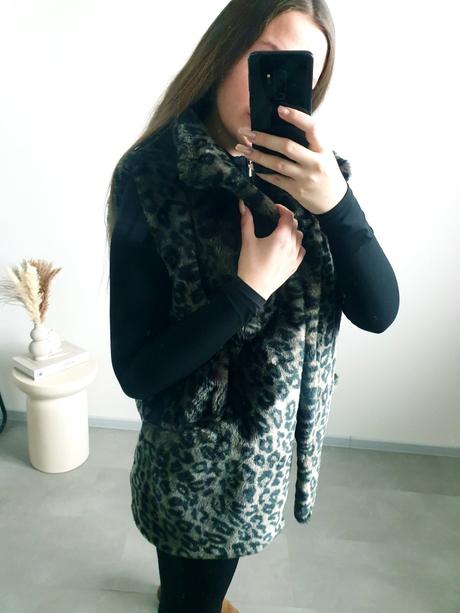 Kožušinová vesta m/l, m