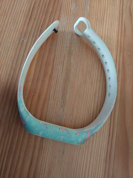 Plameniaky ružové tyrkysovy náramok na mi band 2, xiaomi