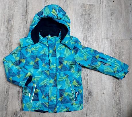 Modrožltá lyžiarska vetrovka, topolino,116