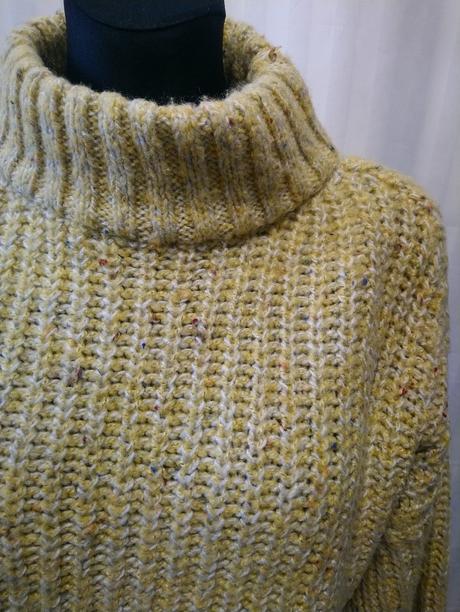 Dámsky hrejivý acrylový crop pulóver, topshop, topshop,l