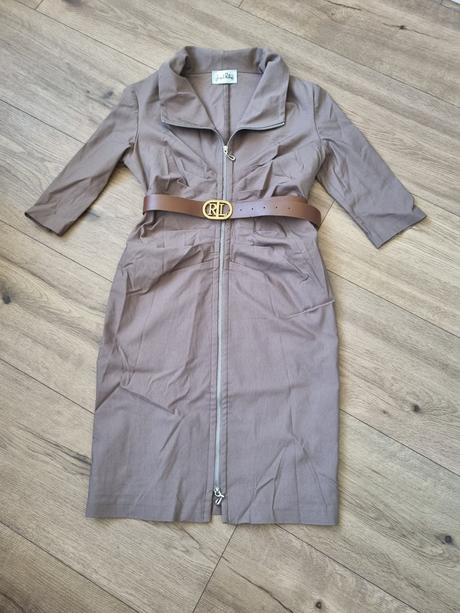 Bledohnede koselove saty joseph ribkoff 40, 40