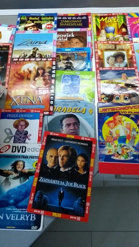 Velka zbierka dvd rozpravky vyse 200ks,