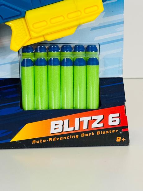 Šípková blasterka adventure force blitz 6, 