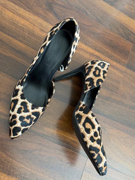 Dámske leopardie lodičky, 40