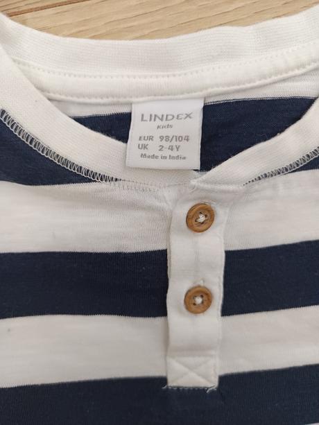 2 tričká 98/104 lindex, lindex,104
