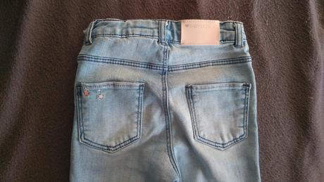 Riflíky s hviezdičkami, h&m,86