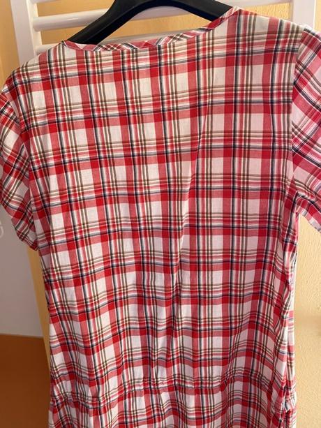 Letná káro blúzka v.42/44, 42