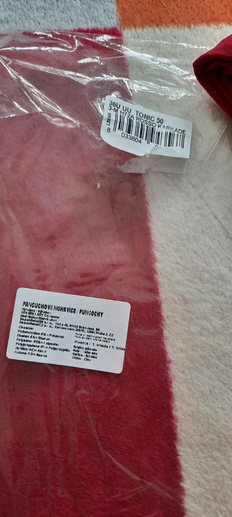 Pančucháče bordové zn. golden lady  vel. m  50 den, m