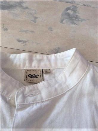 Luxusná ľanová košeľa so stojačikom m/l, l