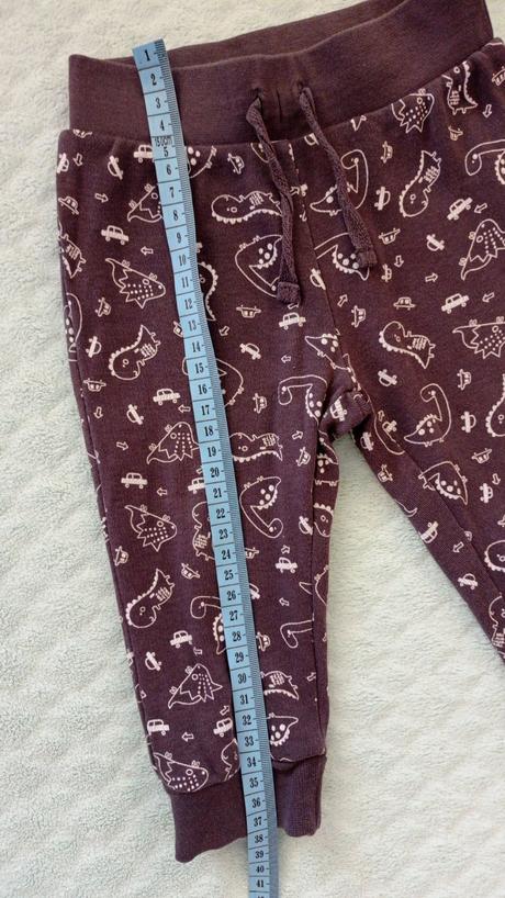 Tepláky dinosaury, baby,74