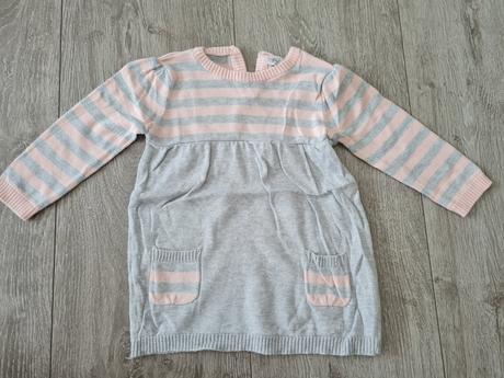 Šaty svetrové teplé, f&f,80