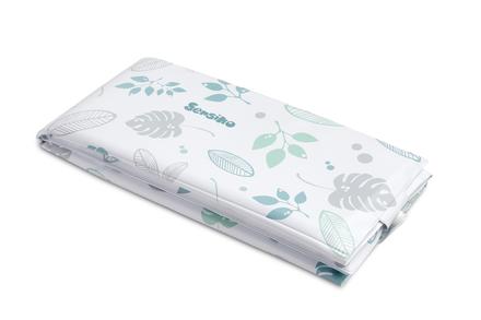 Sensillo cestovná prebaľovacia podložka modrá/kvet,