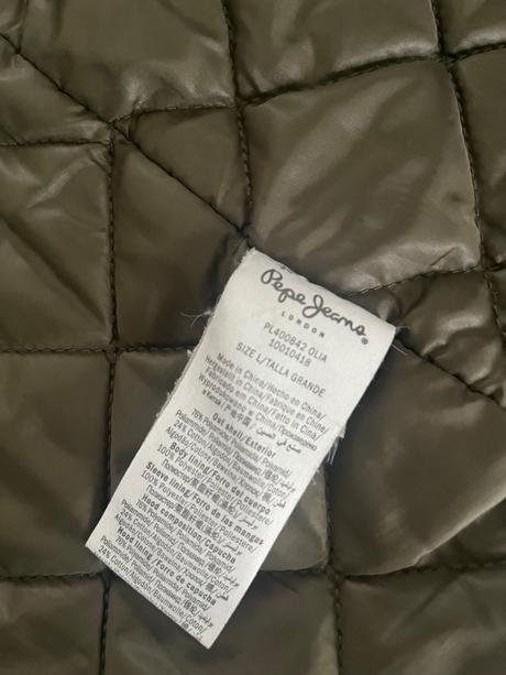 Zelena bunda, pepe jeans,l