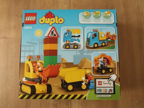 Lego duplo 10812 - pásový bager a nákladiak, 
