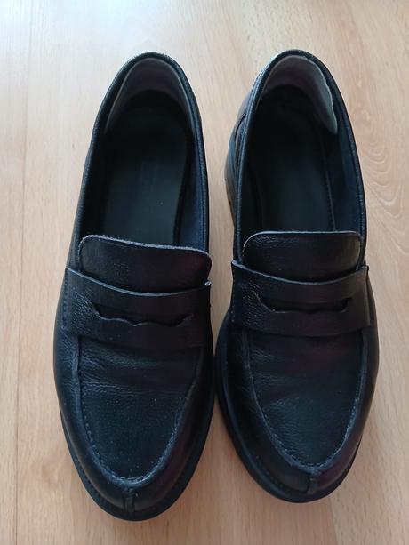Elegantné topánky kožené, 39