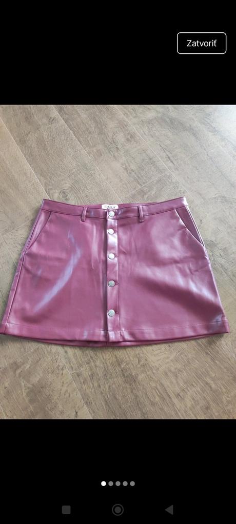 Dámska koženkova sukňa, only,xl