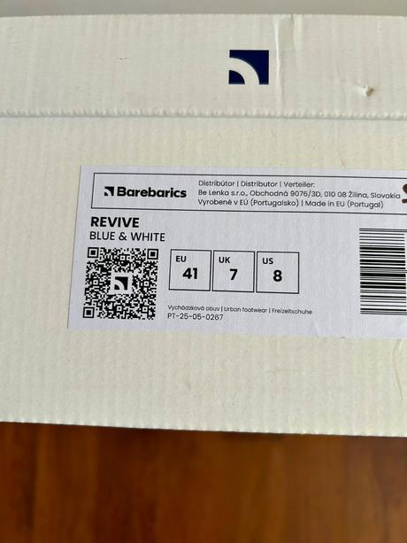 Unisex barefoot tenisky zn.zn.barebarics veľ.41, 41