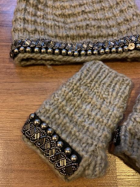 Ciapka rukavice set, 